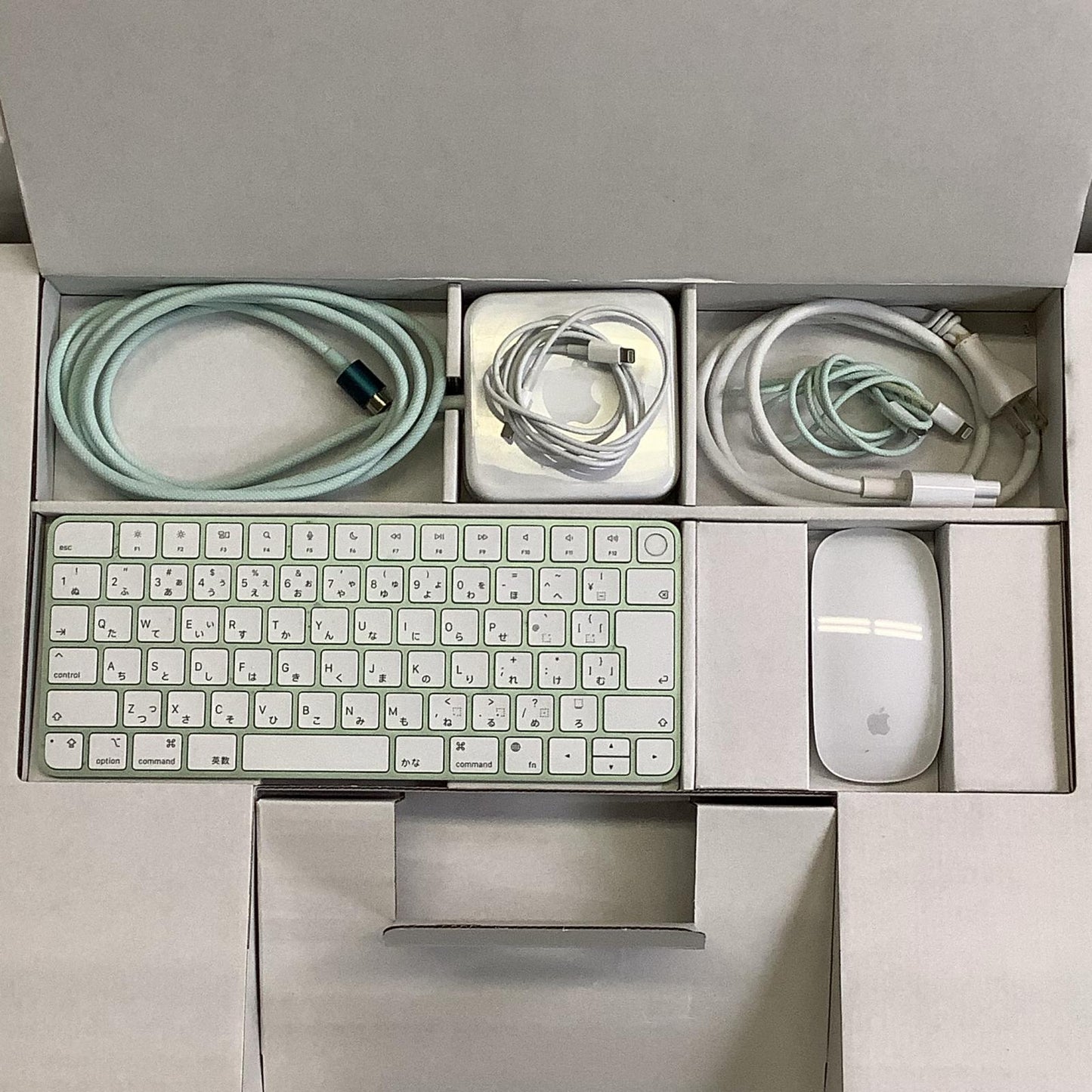 【全額返金保証】【最速発送】Apple iMac 24インチ M1 8コア 8GB SSD 512GB グリーン 美品 動作確認済