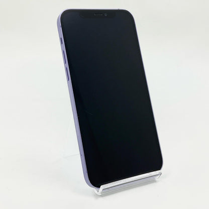 【全額返金保証】【最速発送】Apple iPhone iPhone 12 256GB パープル Softbank SIMフリー 白ロム 動作確認済 81%