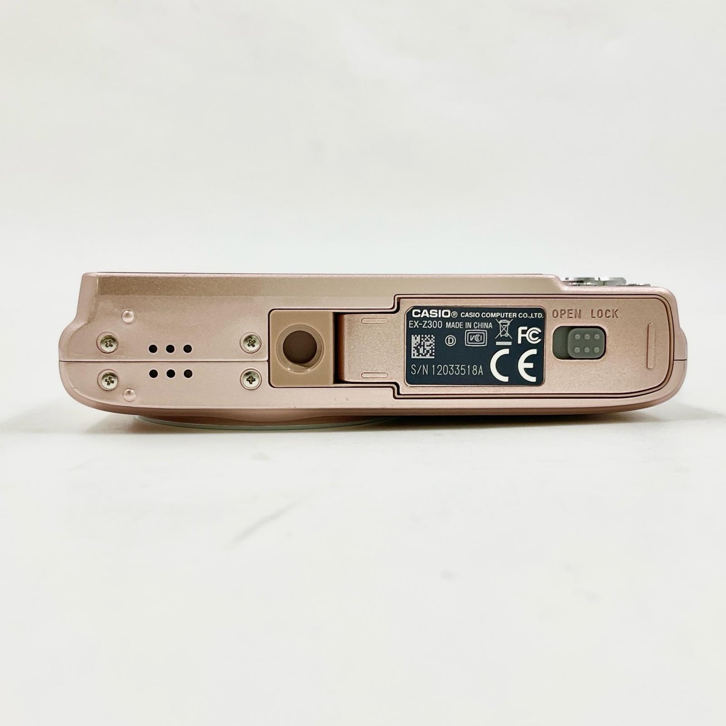 【全額返金保証】【最速発送】CASIO コンパクトデジタルカメラ EXILIM ZOOM EX-Z300 動作確認済