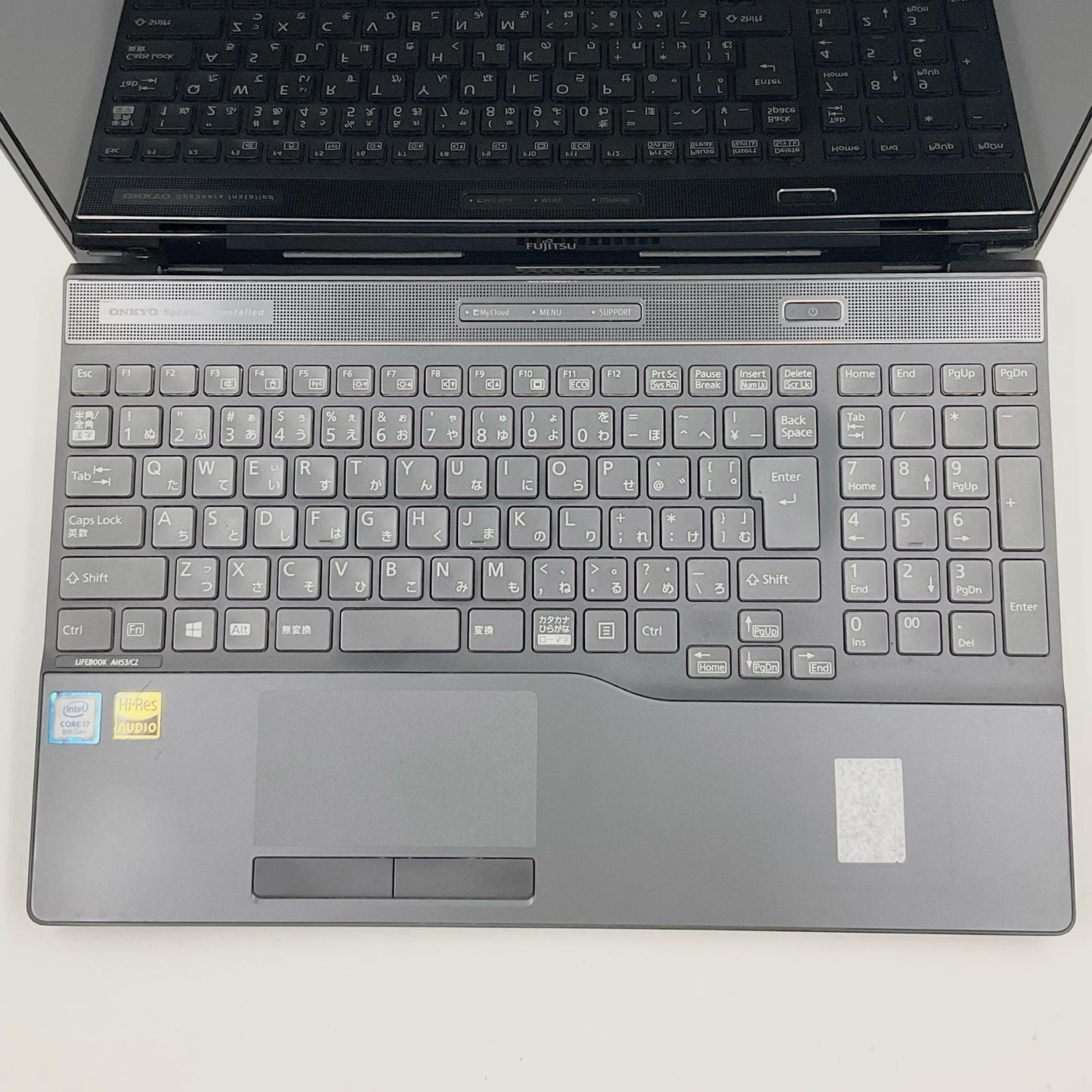 【全額返金保証】【最速発送】FUJITSU LIFEBOOK AH53/C2 FMVA53C2B  intel Core i7 8550U 8GB HDD 1TB 85% 動作確認済