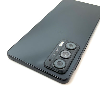 【全額返金保証】【最速発送】Motorola edge 20 128GB ブラック SIMフリー XT2143-1 動作確認済