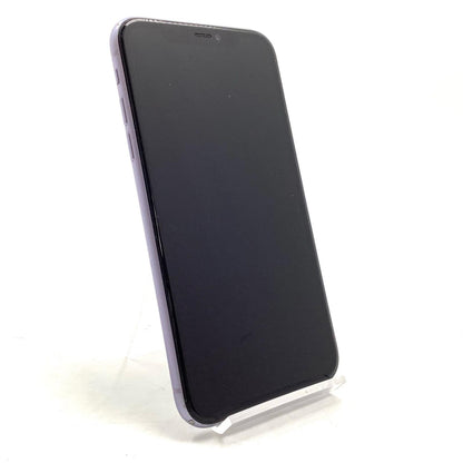 【全額返金保証】【最速発送】Apple iPhone iPhone 11 64GB パープル Softbank 白ロム 動作確認済 79%