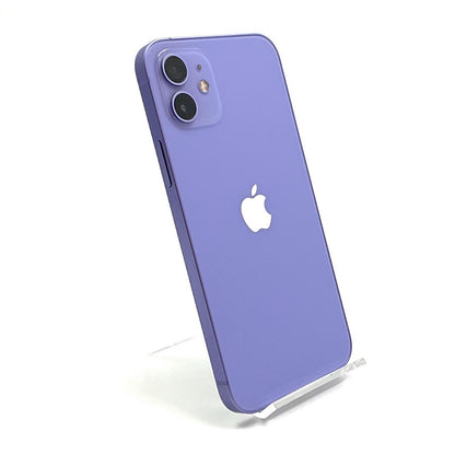 【全額返金保証】【最速発送】Apple iPhone iPhone 12 64GB パープル docomo 白ロム 動作確認済 84%
