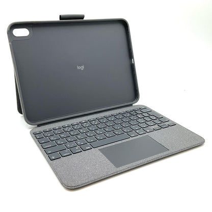 【全額返金保証】【最速発送】Logicool COMBO TOUCH IK1059GRA 美品 動作確認済