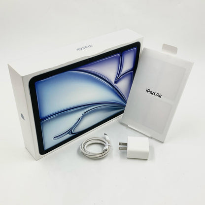 【全額返金保証】【最速発送】Apple iPad iPad Air (M2) 11インチ 256GB ブルー Wi-Fi 超美品 動作確認済