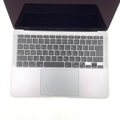 【全額返金保証】【最速発送】Apple MacBook Air 13.3インチ 2020 Apple M1 8GB SSD 512GB スペースグレイ 93.1% 動作確認済
