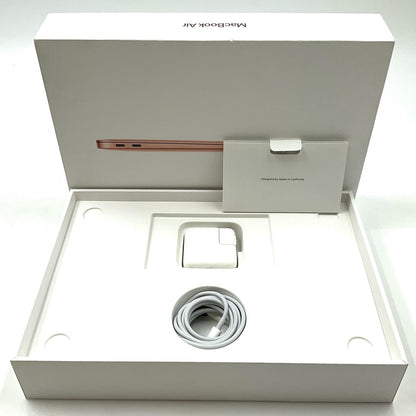【全額返金保証】【最速発送】Apple MacBook Air 13.3インチ 2020 Apple M1 8GB SSD 256GB ゴールド 99% 美品 動作確認済