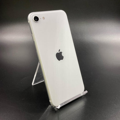 【全額返金保証】【最速発送】Apple iPhone iPhone SE（第2世代） 64GB ホワイト au 白ロム 動作確認済 78%
