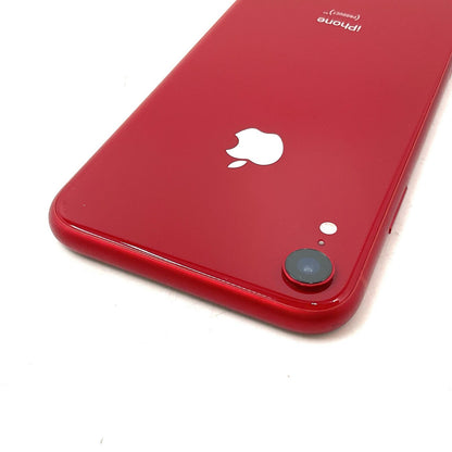 【全額返金保証】【最速発送】Apple iPhone iPhone XR 64GB (PRODUCT)RED au SIMフリー 白ロム 動作確認済 82%