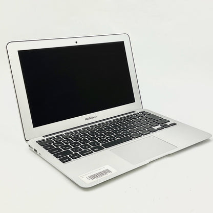 【全額返金保証】【最速発送】Apple MacBook Air 11インチ 2014 デュアルコア intel core i5 4GB SSD 128GB シルバー 94.1% 動作確認済