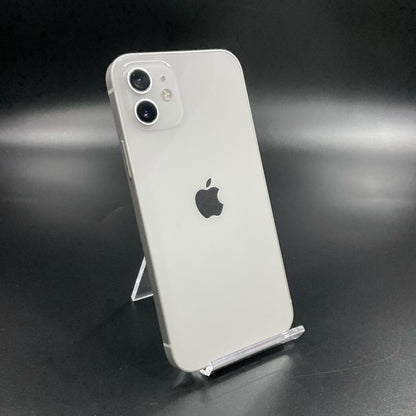 【全額返金保証】【最速発送】Apple iPhone iPhone 12 64GB ホワイト au 白ロム 動作確認済 83%