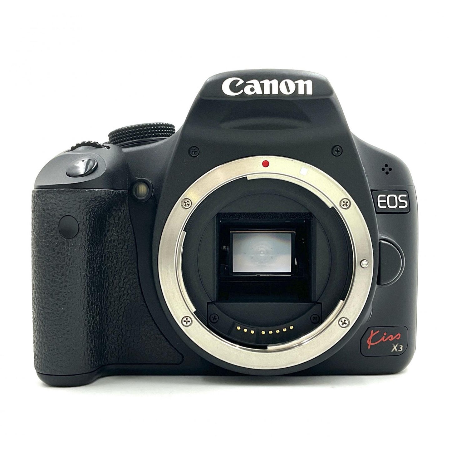 【全額返金保証】【最速発送】Canon デジタル一眼 EOS Kiss X3 ボディ ブラック 動作確認済