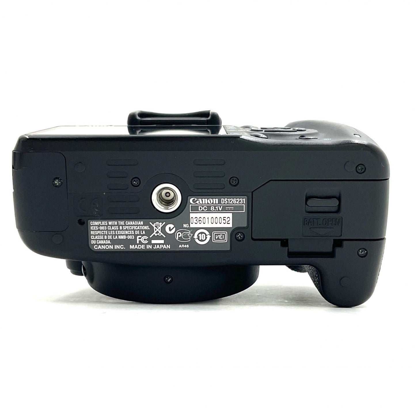 【全額返金保証】【最速発送】Canon デジタル一眼 EOS Kiss X3 ボディ ブラック 動作確認済