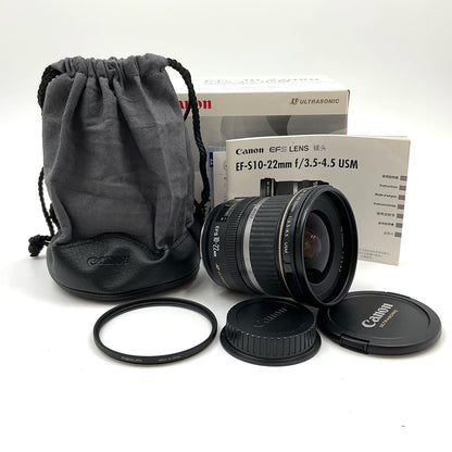 【全額返金保証】【最速発送】Canon EF-S10-22mm F3.5-4.5 USM 動作確認済