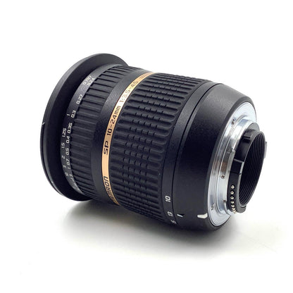 【全額返金保証】【最速発送】TAMRON SP AF 10-24mm F/3.5-4.5 Di II LD Aspherical [IF] (Model B001) (ニコン用) 美品 動作確認済