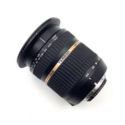 【全額返金保証】【最速発送】TAMRON SP AF 10-24mm F/3.5-4.5 Di II LD Aspherical [IF] (Model B001) (ニコン用) 美品 動作確認済