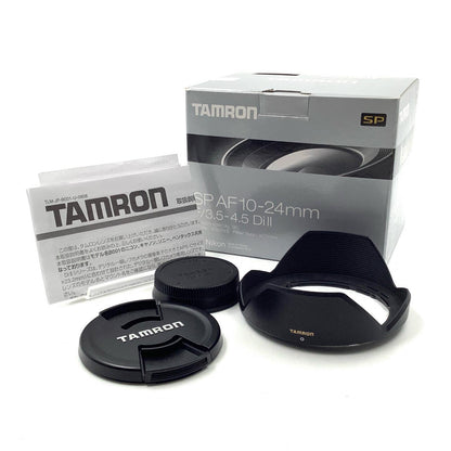 【全額返金保証】【最速発送】TAMRON SP AF 10-24mm F/3.5-4.5 Di II LD Aspherical [IF] (Model B001) (ニコン用) 美品 動作確認済
