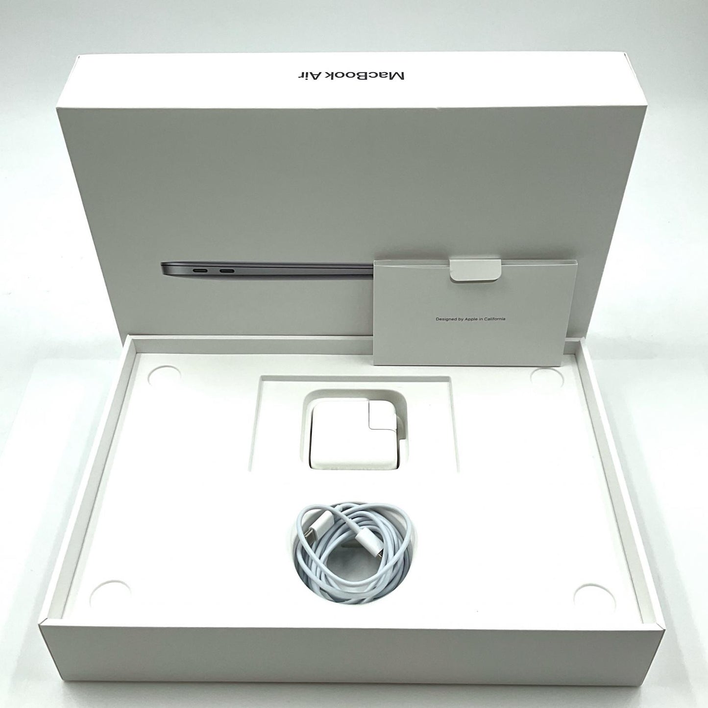 【全額返金保証】【最速発送】Apple MacBook Air 13インチ 2020 Apple Ｍ1 8GB SSD 512GB スペースグレイ 94% 動作確認済