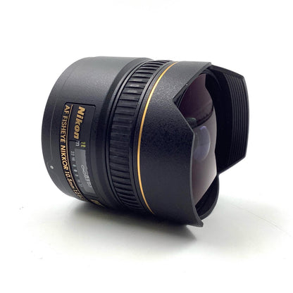【全額返金保証】【最速発送】Nikon AF DX Fisheye-Nikkor 10.5mm f/2.8G ED 美品 動作確認済