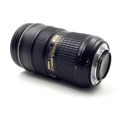 【全額返金保証】【最速発送】Nikon AF-S NIKKOR 24-70mm f/2.8G ED 動作確認済