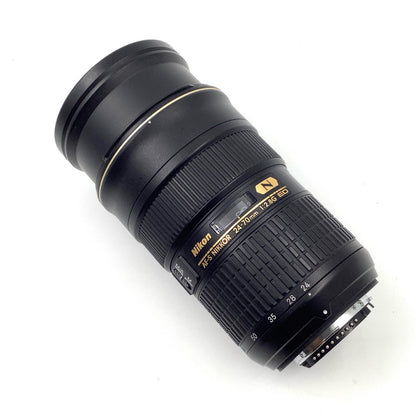 【全額返金保証】【最速発送】Nikon AF-S NIKKOR 24-70mm f/2.8G ED 動作確認済