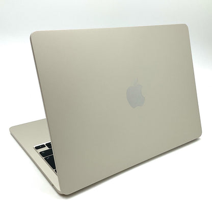 【全額返金保証】【最速発送】Apple MacBook Air 13.6インチ 2024 Apple M3 8GB SSD 512GB スターライト 100% 超美品 動作確認済