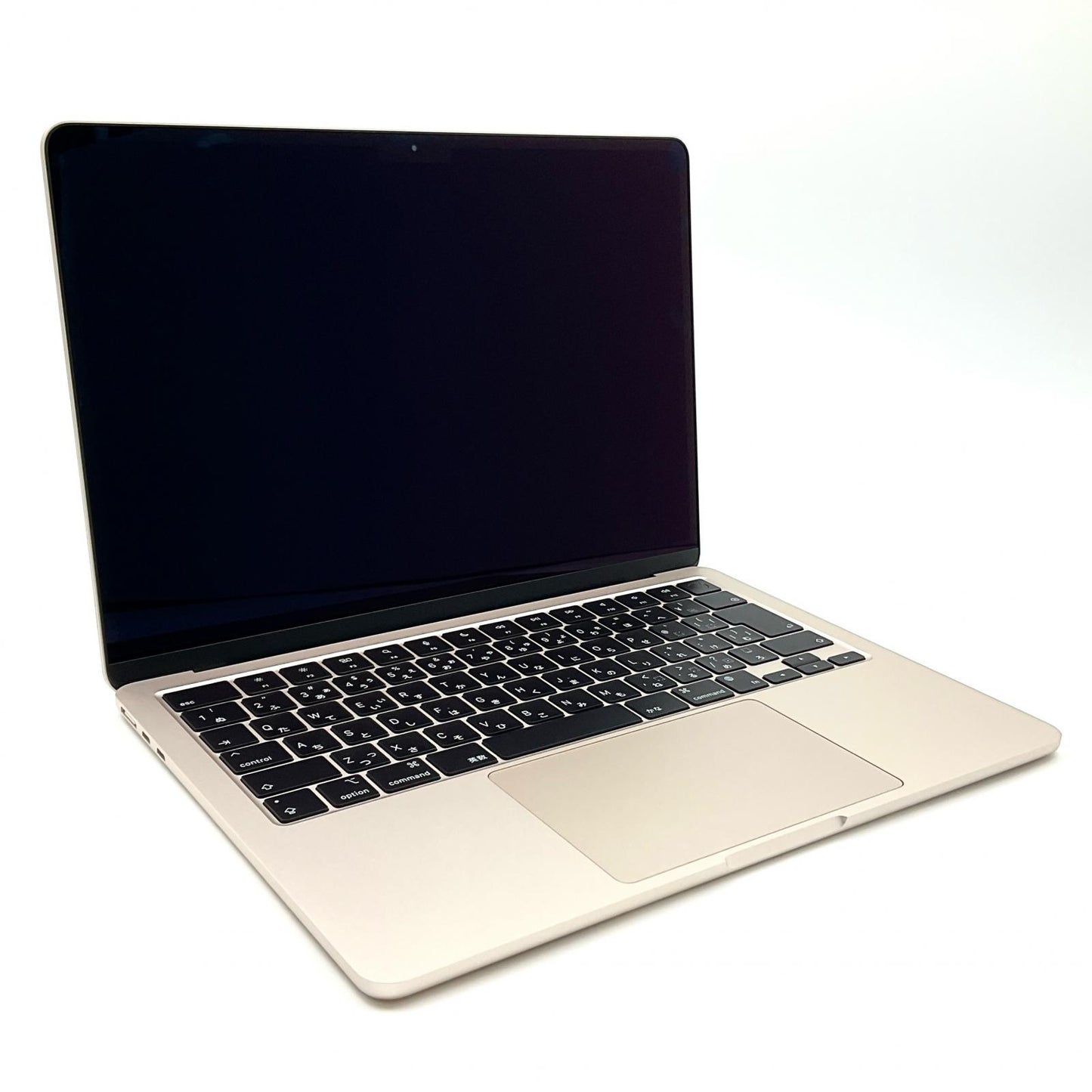 【全額返金保証】【最速発送】Apple MacBook Air 13.6インチ 2024 Apple M3 8GB SSD 512GB スターライト 100% 超美品 動作確認済
