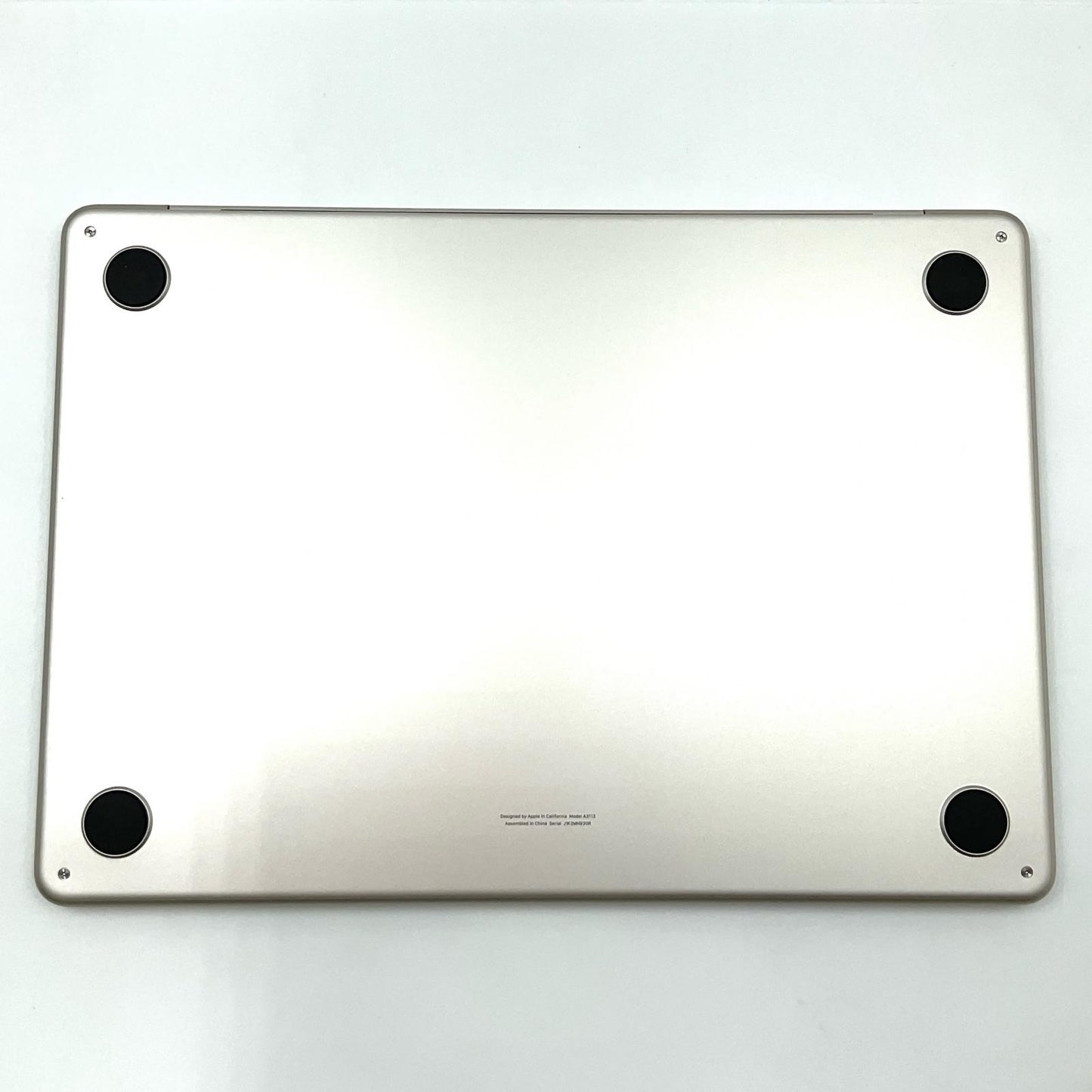 【全額返金保証】【最速発送】Apple MacBook Air 13.6インチ 2024 Apple M3 8GB SSD 512GB スターライト 100% 超美品 動作確認済