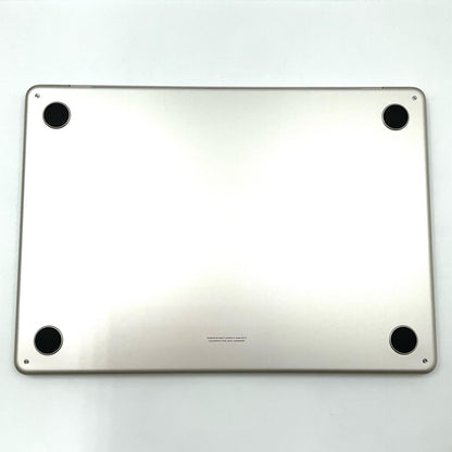 【全額返金保証】【最速発送】Apple MacBook Air 13.6インチ 2024 Apple M3 8GB SSD 512GB スターライト 100% 超美品 動作確認済