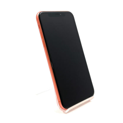 【全額返金保証】【最速発送】Apple iPhone iPhone XR 128GB コーラル docomo 白ロム 動作確認済 79%