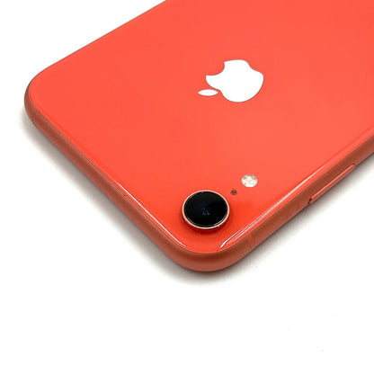 【全額返金保証】【最速発送】Apple iPhone iPhone XR 128GB コーラル docomo 白ロム 動作確認済 79%