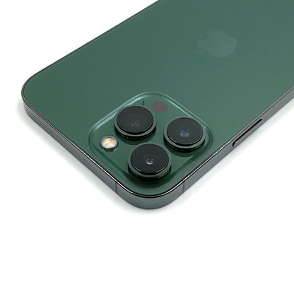 【全額返金保証】【最速発送】Apple iPhone iPhone 13 Pro Max 256GB アルパイングリーン au 美品 動作確認済 87%