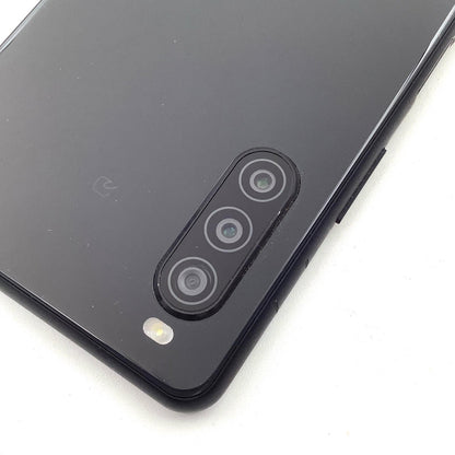 【全額返金保証】【最速発送】Sony Xperia 10 II 64GB ブラック docomo SO-41A 白ロム 動作確認済