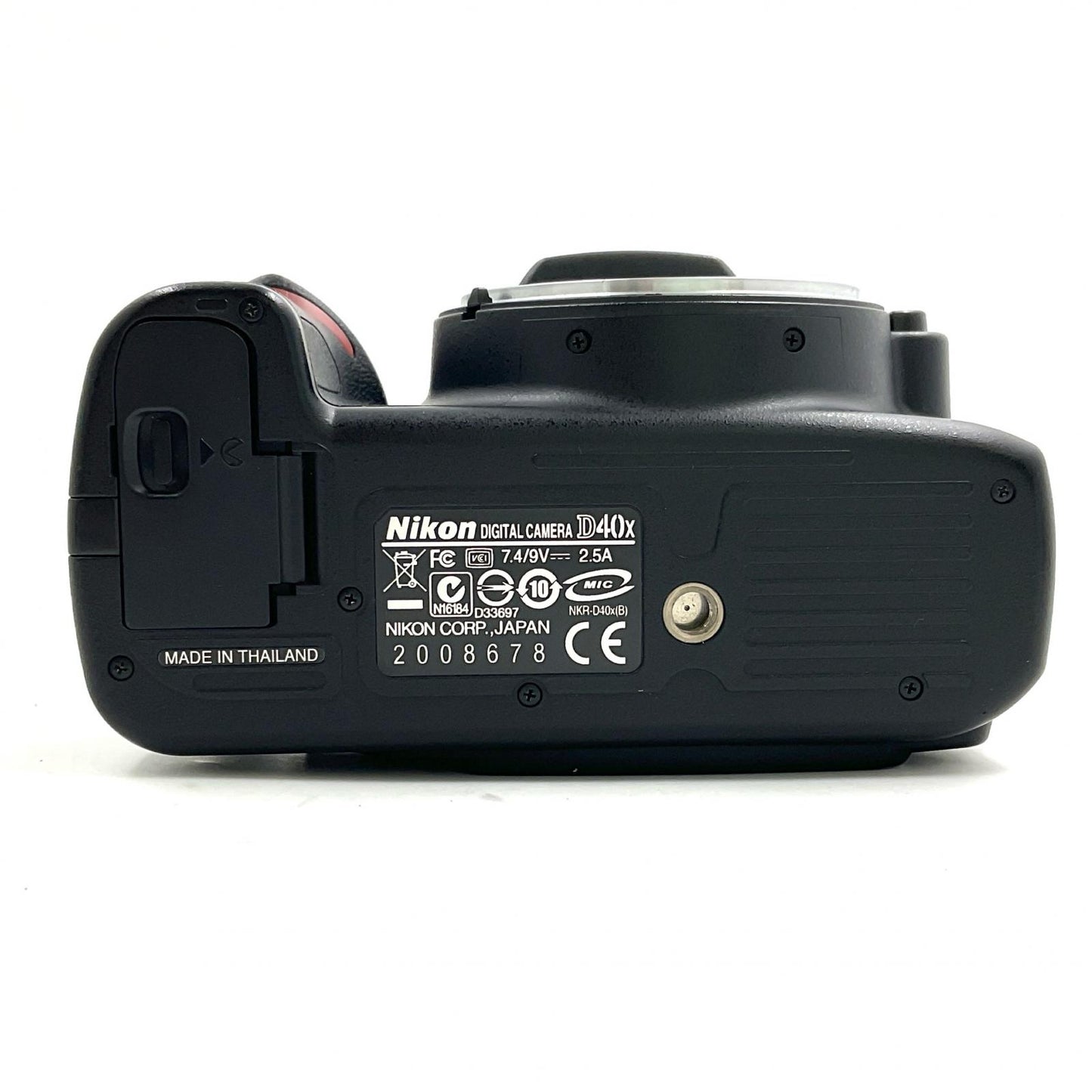 【全額返金保証】【最速発送】Nikon デジタル一眼 D40x ボディ ブラック 動作確認済
