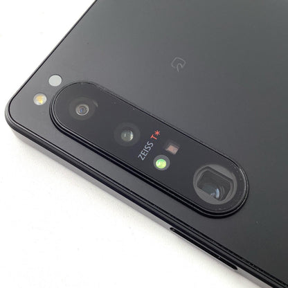 【全額返金保証】【最速発送】Sony Xperia 1 IV 256GB Black au SOG06 動作確認済