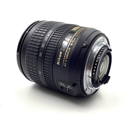 【全額返金保証】【最速発送】Nikon AF-S DX Zoom-Nikkor 18-70mm f/3.5-4.5G IF-ED 動作確認済