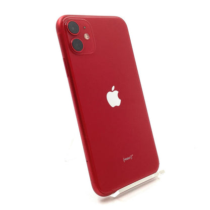 【最速発送】Apple iPhone iPhone 11 64GB (PRODUCT)RED Softbank 白ロム【難有】 71%