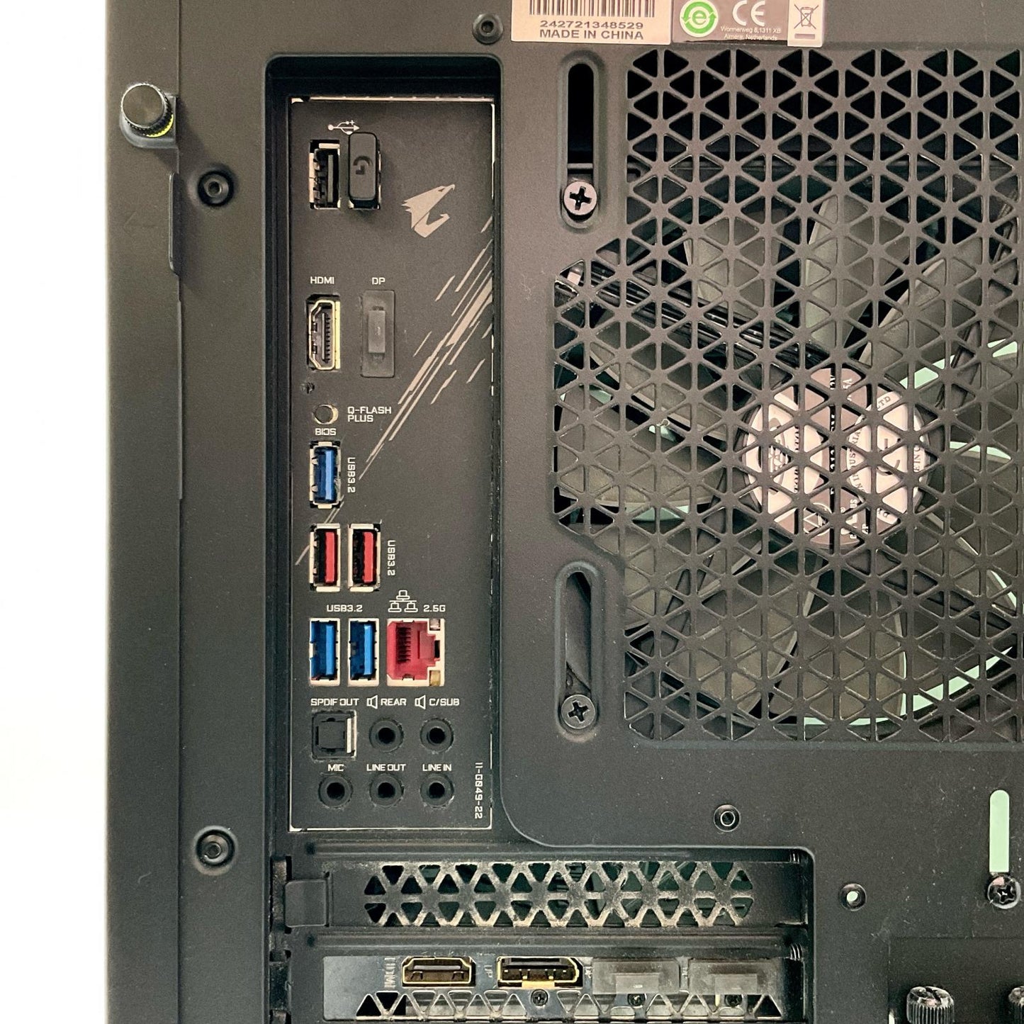 【全額返金保証】【最速発送】STROM ゲーミングデスクトップPC PG-FL  AMD Ryzen 7 5800X 16GB M.2 SSD 1TB NVIDIA GeForce RTX 3080 LHR 動作確認済