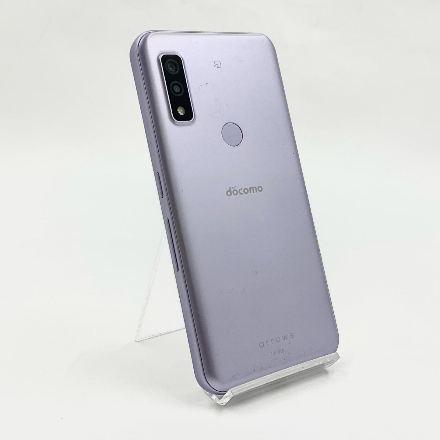 【全額返金保証】【最速発送】富士通 arrows we 64GB パープル docomo F-51B 白ロム 動作確認済