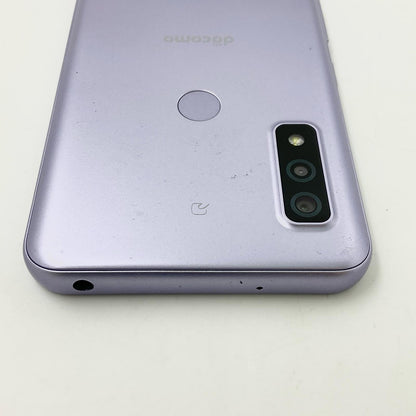 【全額返金保証】【最速発送】富士通 arrows we 64GB パープル docomo F-51B 白ロム 動作確認済