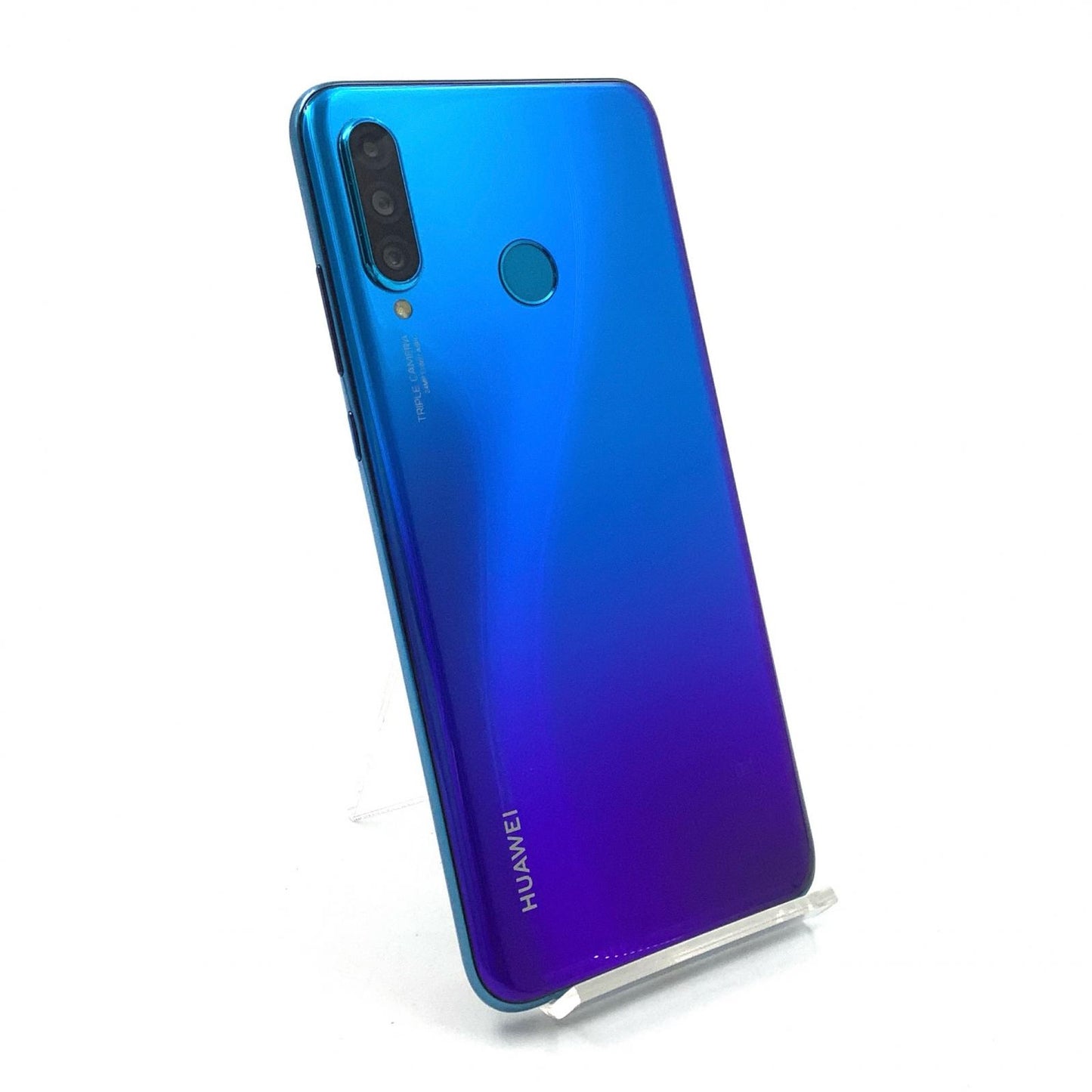 【全額返金保証】【最速発送】Huawei P lite 30 64GB Peacock Blue SIMフリー MAR-LX2J 白ロム 動作確認済