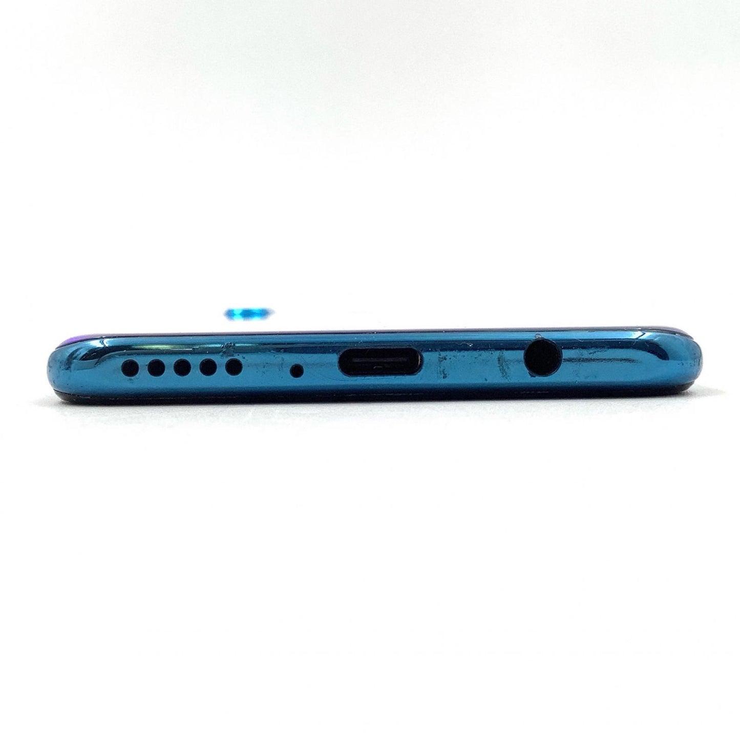 【全額返金保証】【最速発送】Huawei P lite 30 64GB Peacock Blue SIMフリー MAR-LX2J 白ロム 動作確認済