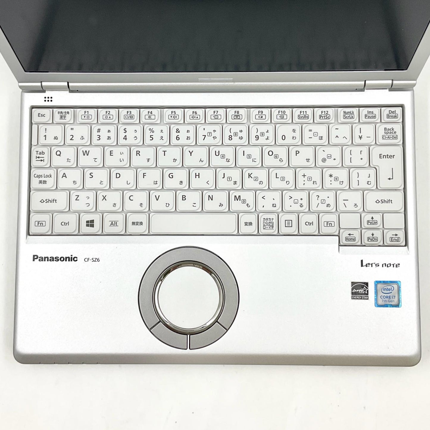 【全額返金保証】【最速発送】Panasonic Let's note CF-SZ6 CF-SZ6F27VC Intel Core i7-7500U CPU @ 2.70GHz 8GB M.2 SSD 256GB 90.9% 動作確認済