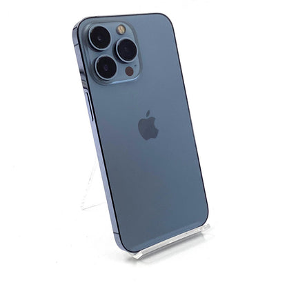 【全額返金保証】【最速発送】Apple iPhone iPhone 13 Pro 128GB シエラブルー docomo SIMフリー 白ロム 動作確認済 77%