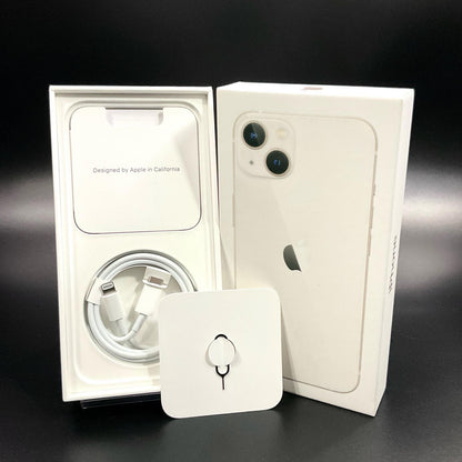 【最速発送】Apple iPhone iPhone 13 128GB スターライト au【難有】 99%