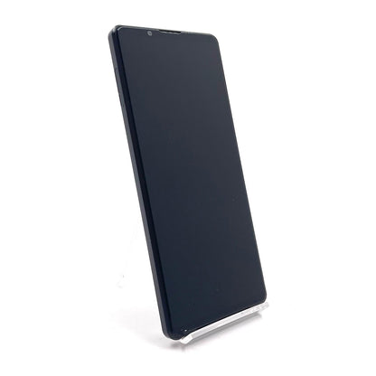 【全額返金保証】【最速発送】Sony Xperia 1 III 256GB フロストブラック au SOG03 白ロム 動作確認済