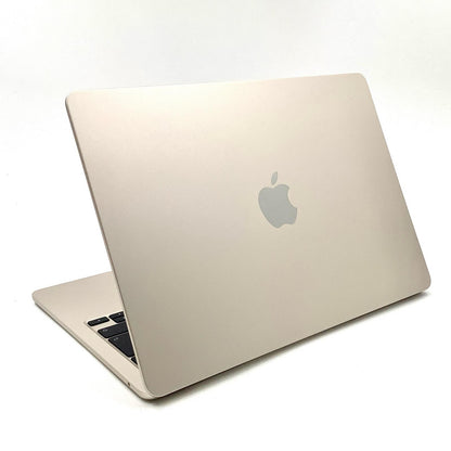 【全額返金保証】【最速発送】Apple MacBook Air 13インチ 2022 Apple M2 8GB SSD 256GB スターライト 100% 美品 動作確認済