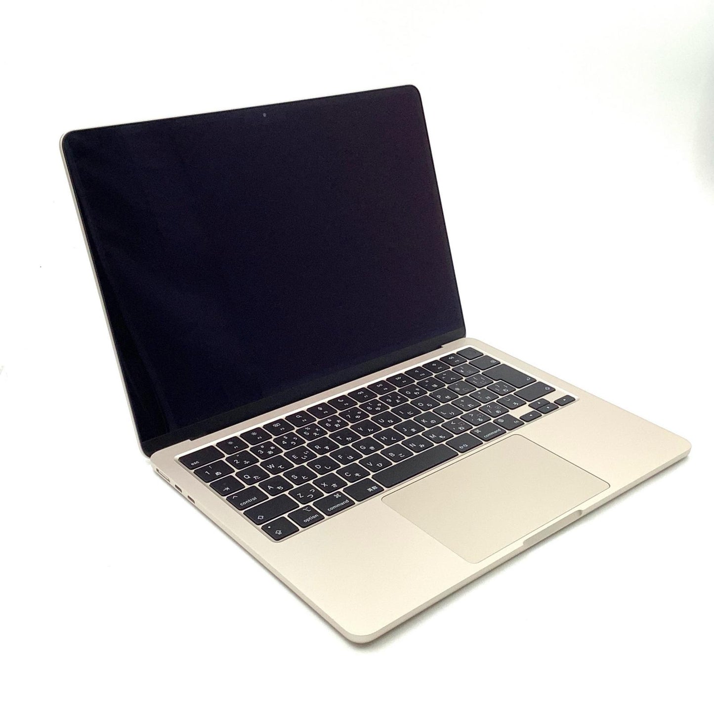 【全額返金保証】【最速発送】Apple MacBook Air 13インチ 2022 Apple M2 8GB SSD 256GB スターライト 100% 美品 動作確認済