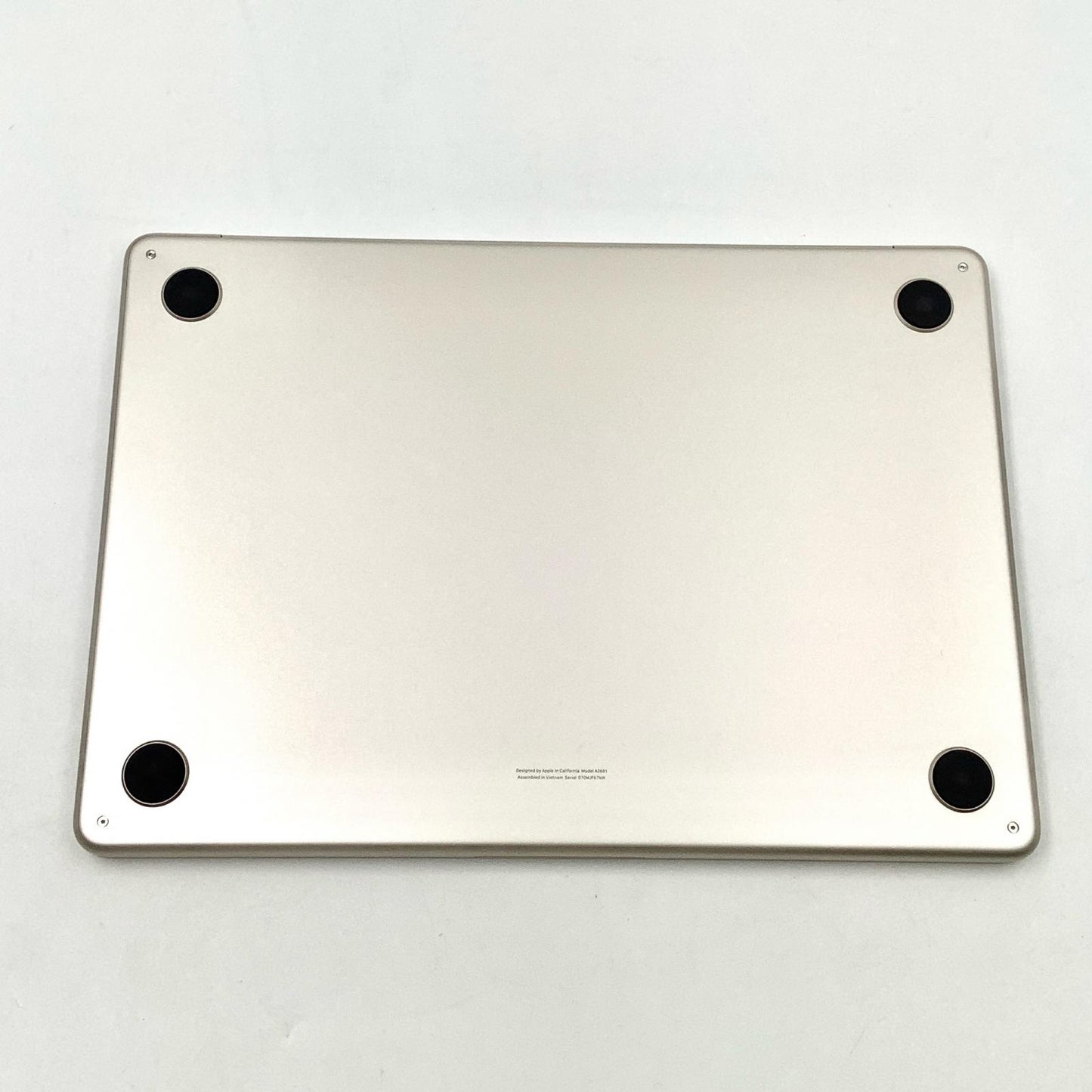 【全額返金保証】【最速発送】Apple MacBook Air 13インチ 2022 Apple M2 8GB SSD 256GB スターライト 100% 美品 動作確認済