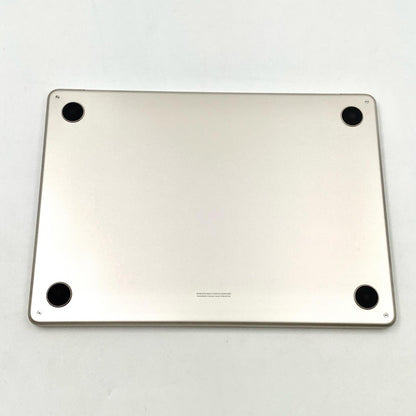 【全額返金保証】【最速発送】Apple MacBook Air 13インチ 2022 Apple M2 8GB SSD 256GB スターライト 100% 美品 動作確認済